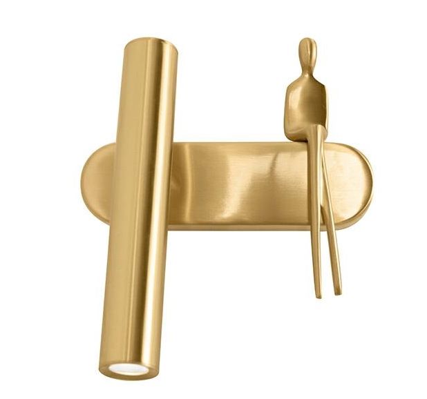 Moosee Boy nástenná lampa 1x4 W zlatá MSE1501100481