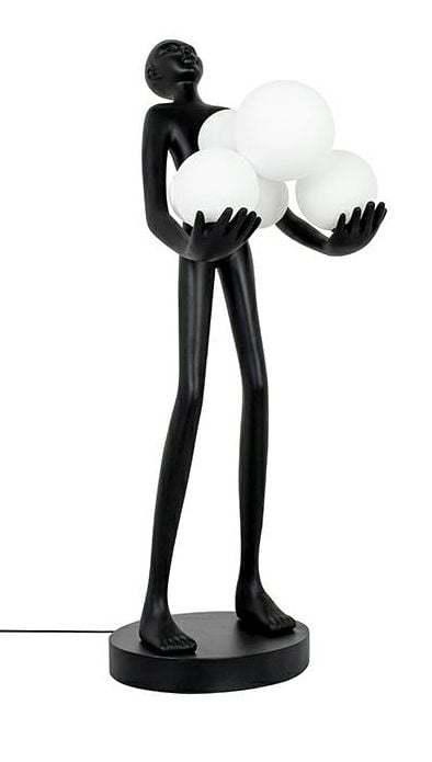 Moosee Human stolová lampa 3x40 W čierna MSE1501100514