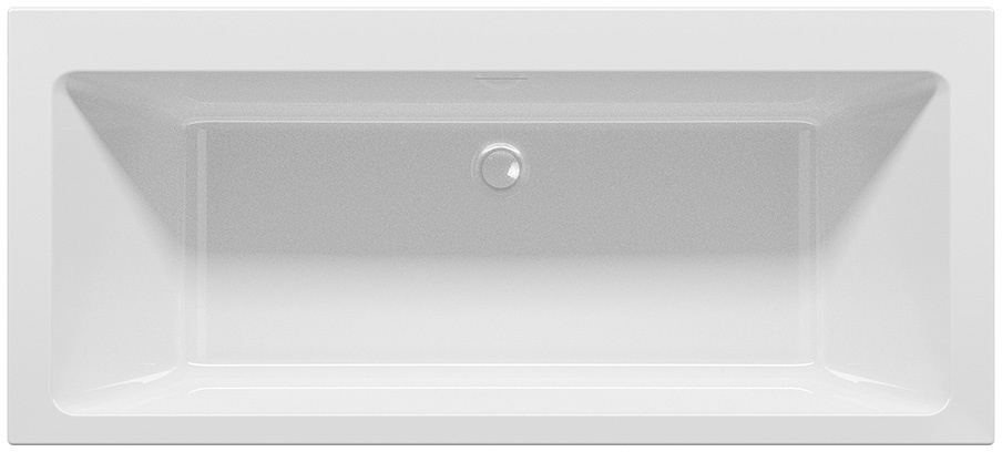 Riho Rethink Cubic Wall obdĺžniková vaňa 180x80 cm biela B160001005