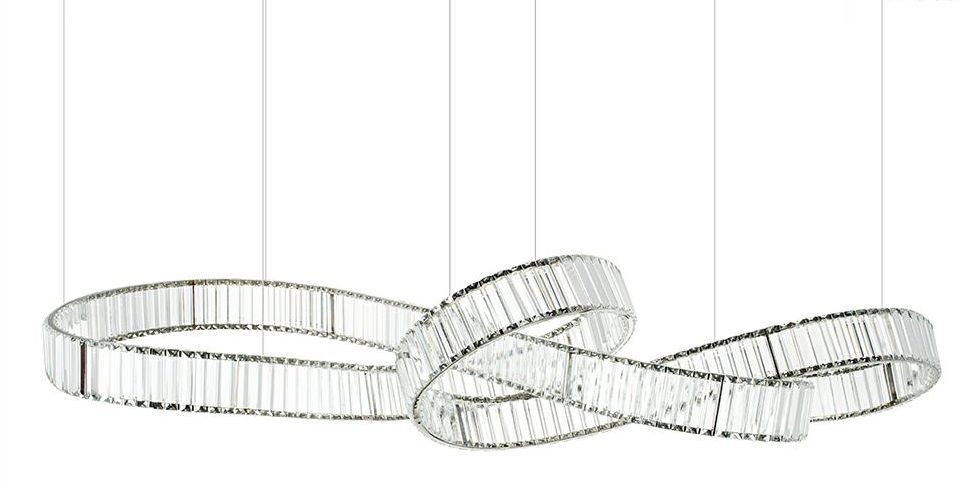 Moosee Wave závesné svietidlo 1x75 W chrómová MSE1501100199