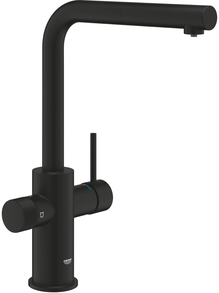 Grohe Blue Pure Minta kuchynská batéria stojánková čierna 30590KF0