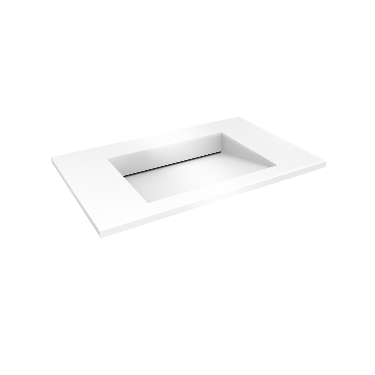 Oltens Stila umývadlo 100x45 cm obdĺžnik umývadlo na nábytok biela 40203000