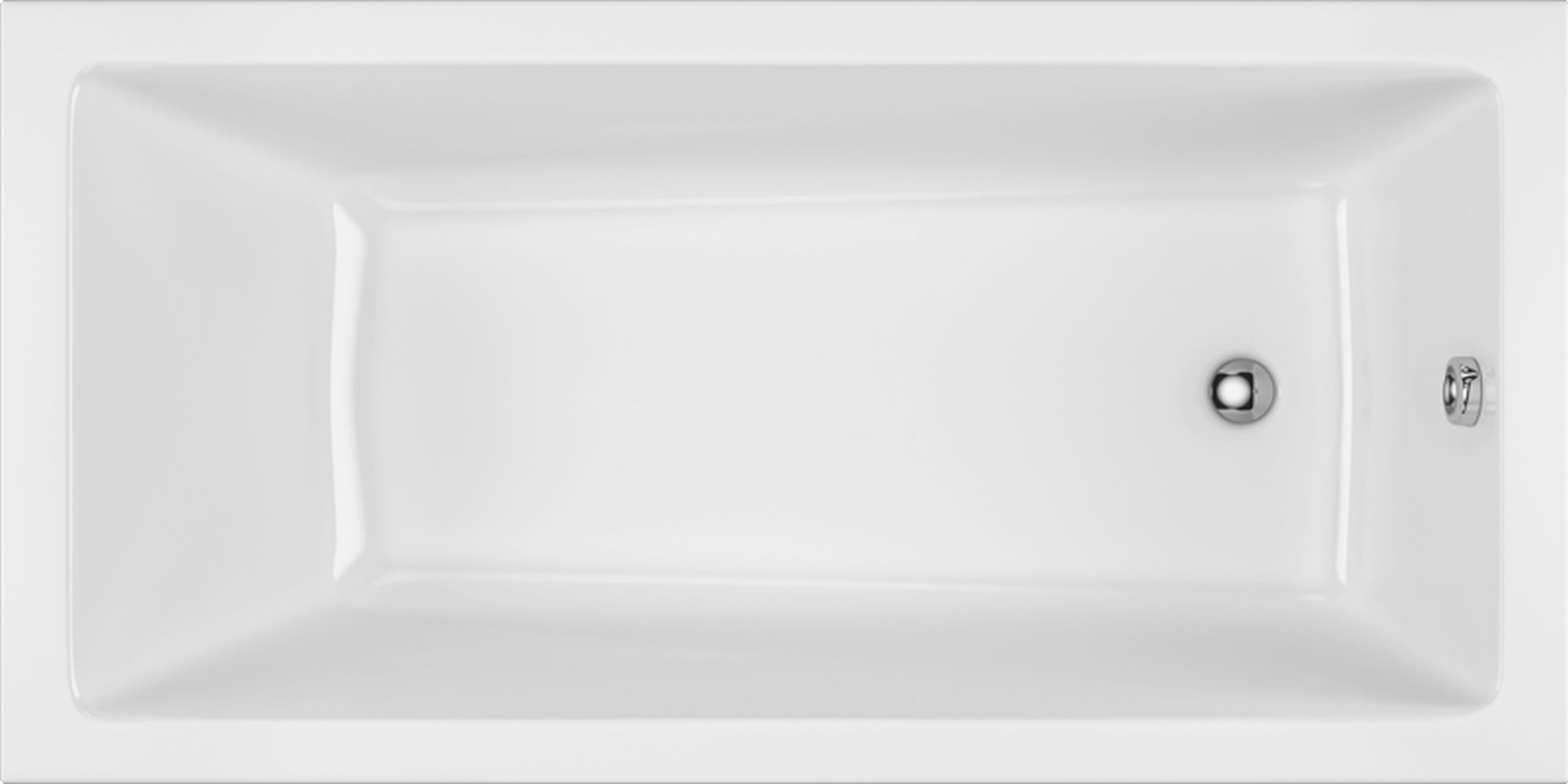 Excellent Wave obdĺžniková vaňa 160x70 cm biela WAEX.WAV16WH