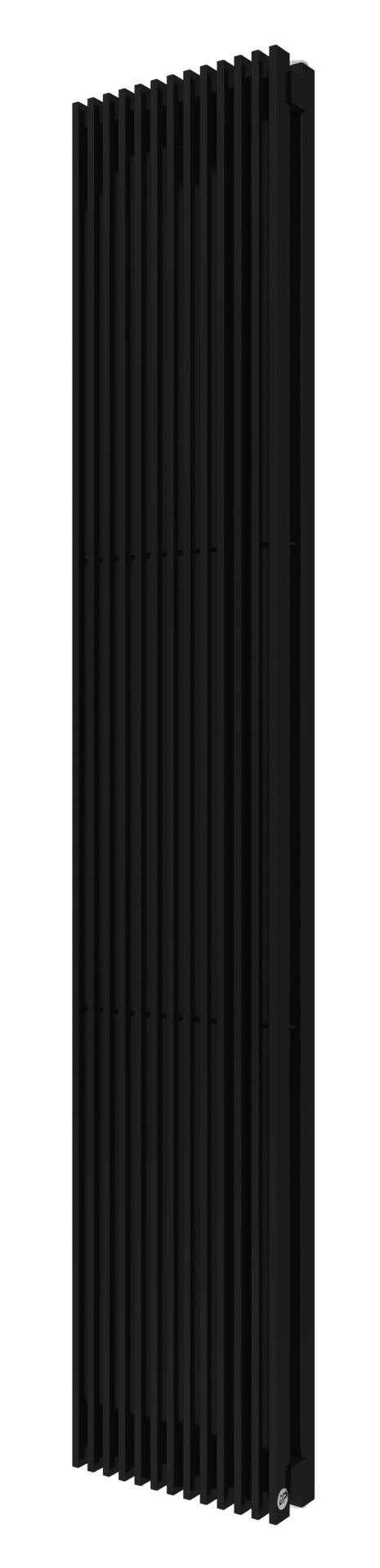 Instal Projekt Afro New 2 ohrievač do miestnosti 100x28.8 cm podłączenie dolné čierna AFRN2-100/13C31