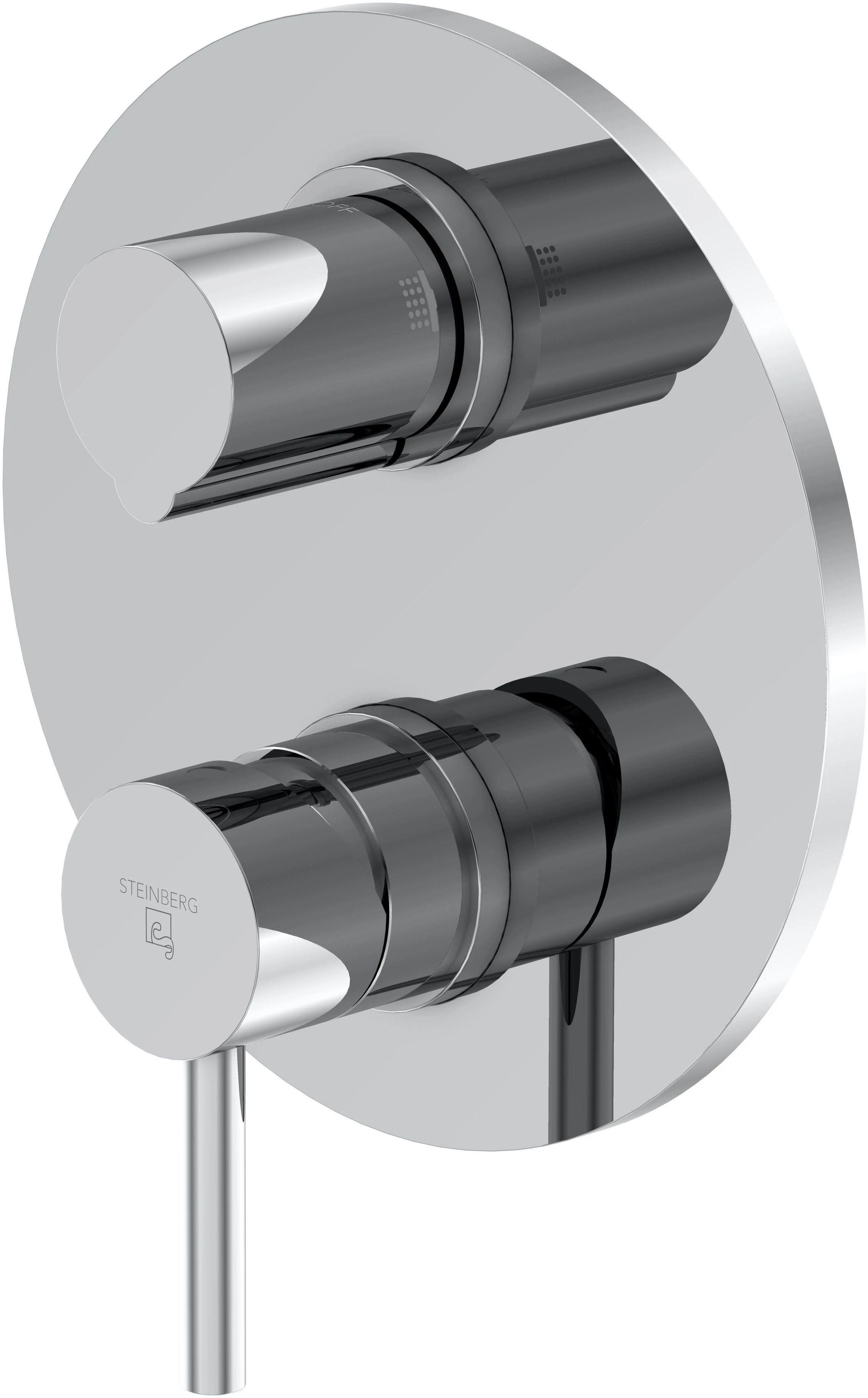 Steinberg 100 vaňová/sprchová batéria podomietková chrómová 100 2222