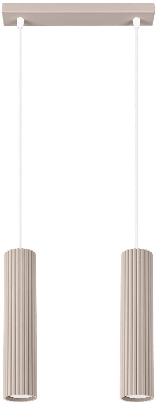 Sollux Lighting Karbon závesné svietidlo 2x10 W SL.1773