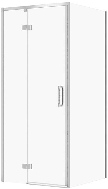 Cersanit Larga sprchovací kút 90x90 cm chromová lesklé/priehľadné sklo S601-217