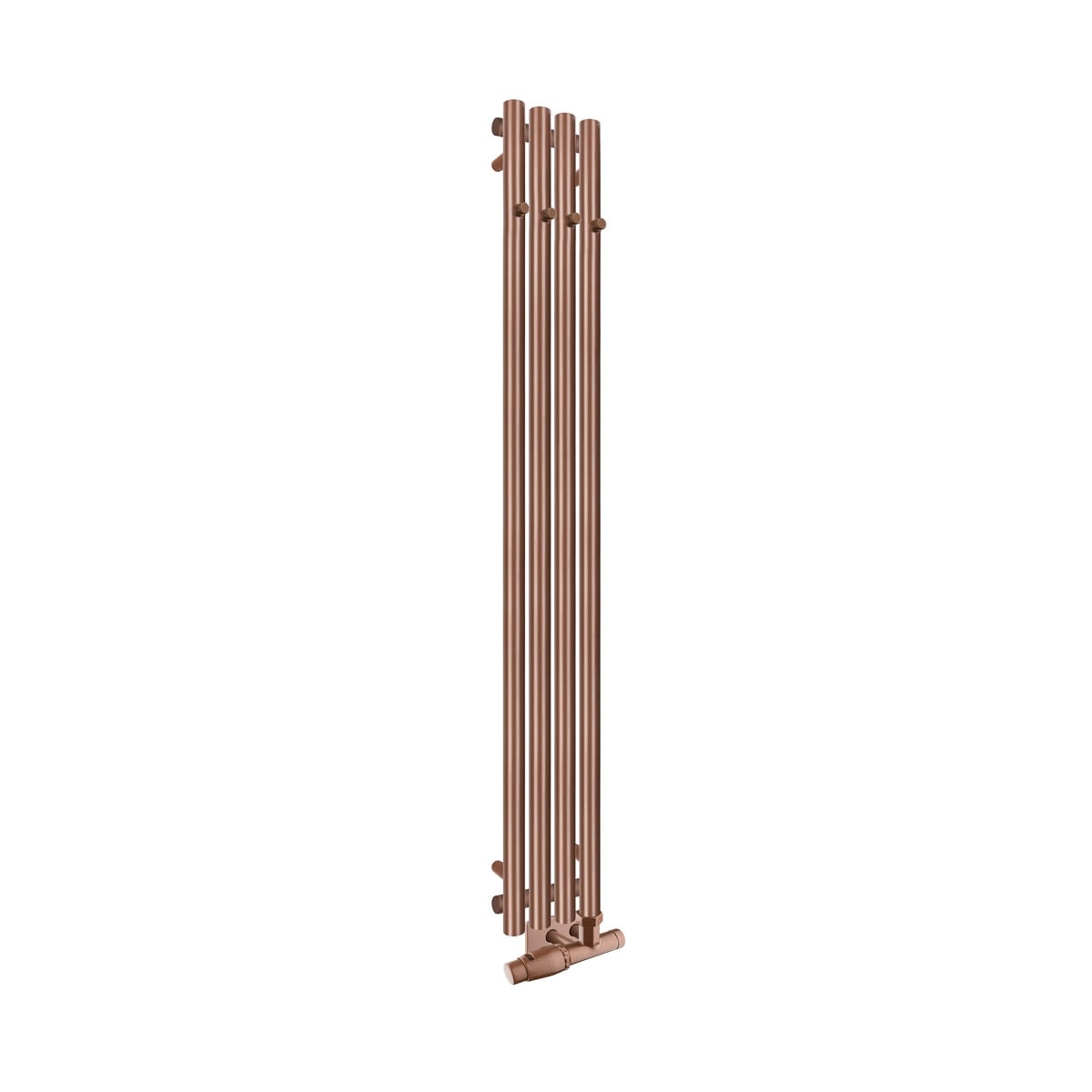 Oltens Stang kúpeľňový radiátor dekoratívny 150x20.5 cm medená brúsené 55020610