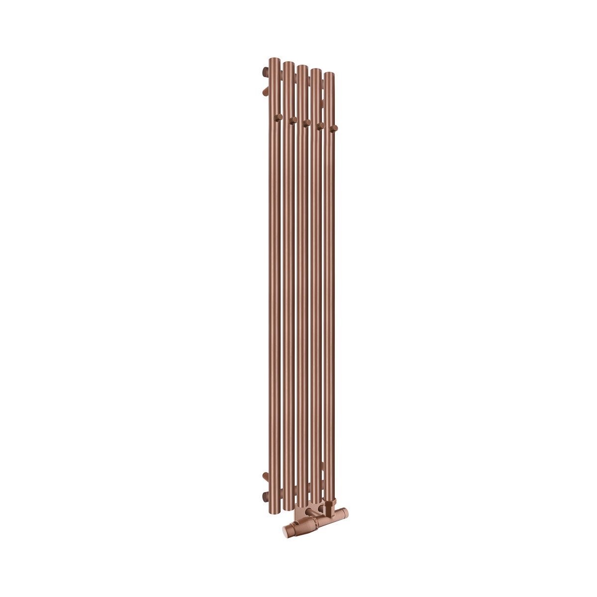Oltens Stang kúpeľňový radiátor dekoratívny 150x26 cm medená brúsené 55021610