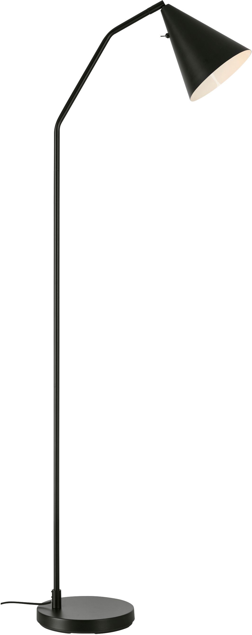 Markslöjd Funil stojaca lampa 1x4.9 W čierna 108889