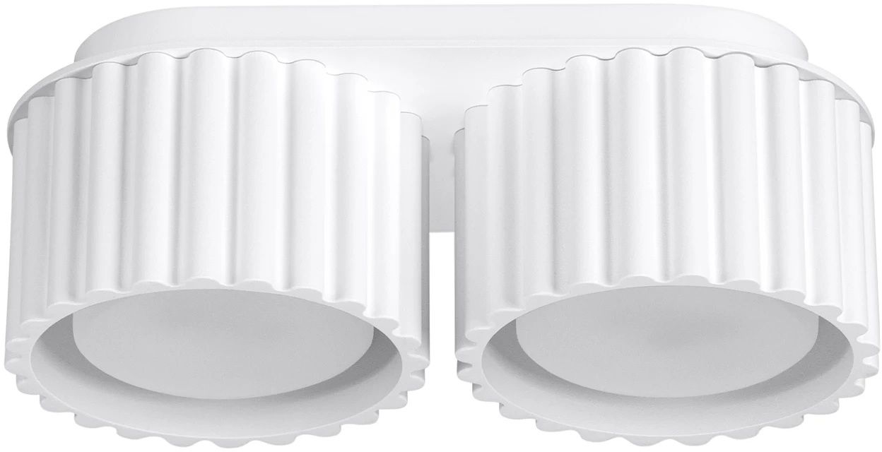 Sollux Lighting Aura stropné svietidlo 2x10 W biela SL.1783