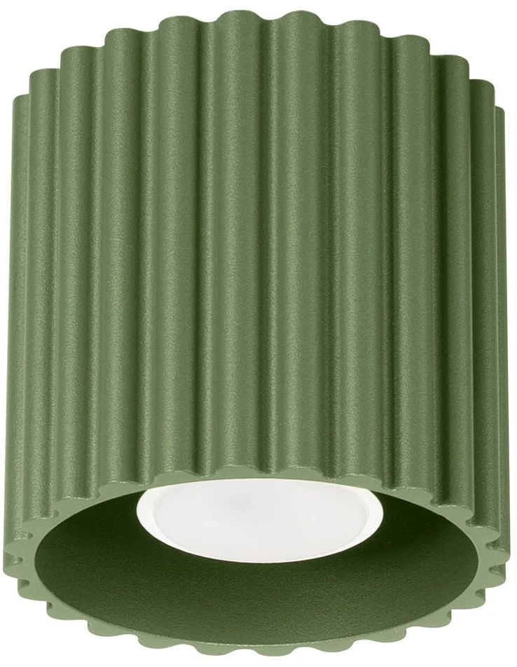 Sollux Lighting Aura stropné svietidlo 1x10 W zelená SL.1794