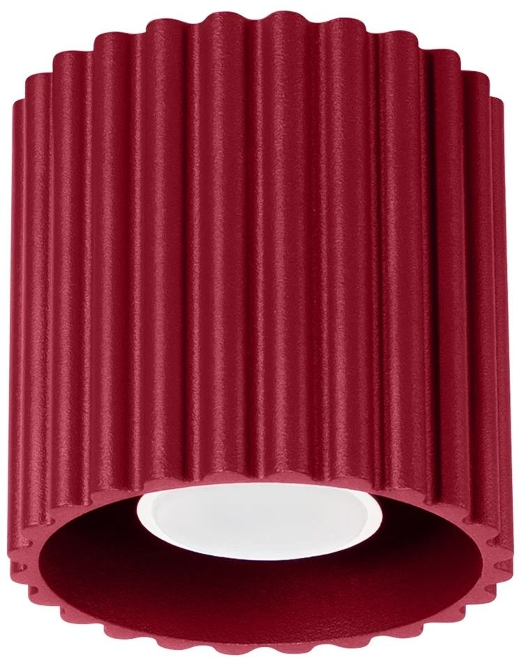 Sollux Lighting Aura stropné svietidlo 1x10 W bordová SL.1819