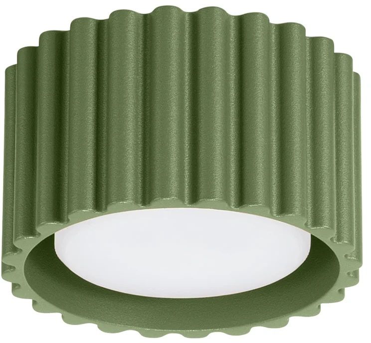 Sollux Lighting Aura stropné svietidlo 1x10 W zelená SL.1797