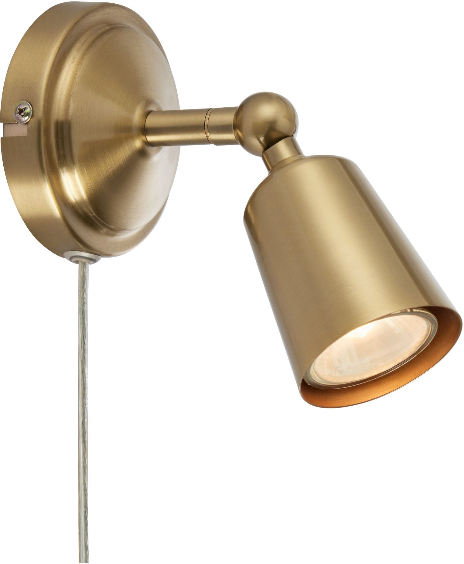 Markslöjd Tiny nástenná lampa 1x7 W mosadzná 108978