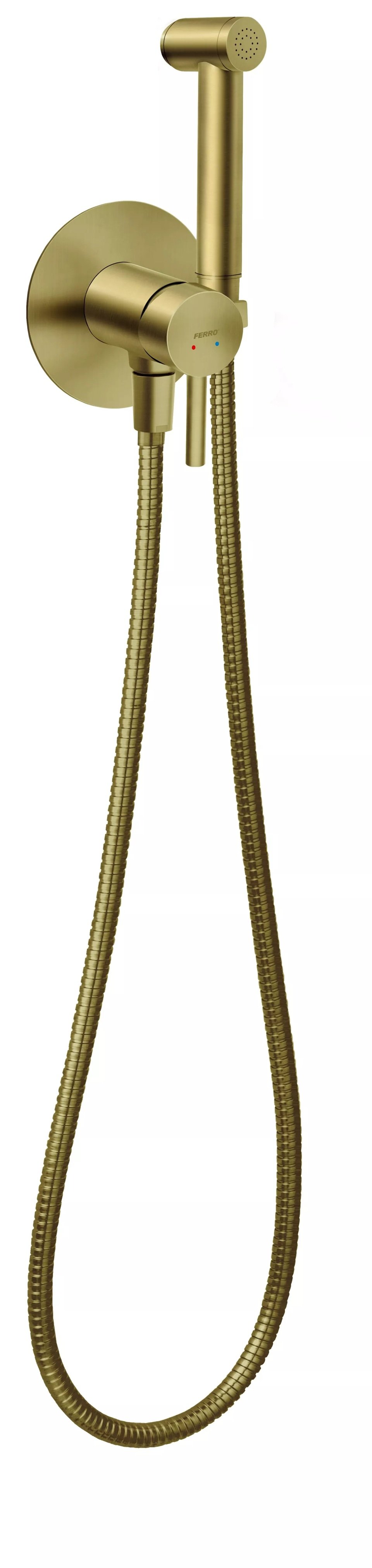 Ferro Ciriculus bidetová batéria podomietková zlatá BCK66PBG