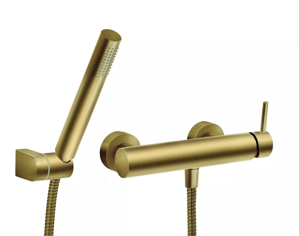 Ferro Ciriculus sprchová batéria nástenná zlatá BCK77BG