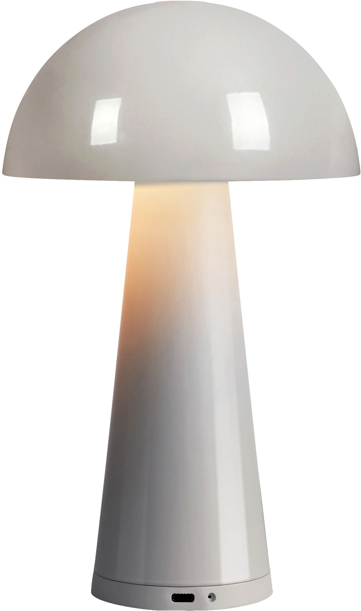 Markslöjd Fungi stolová lampa 1x1.5 W sivá 108950