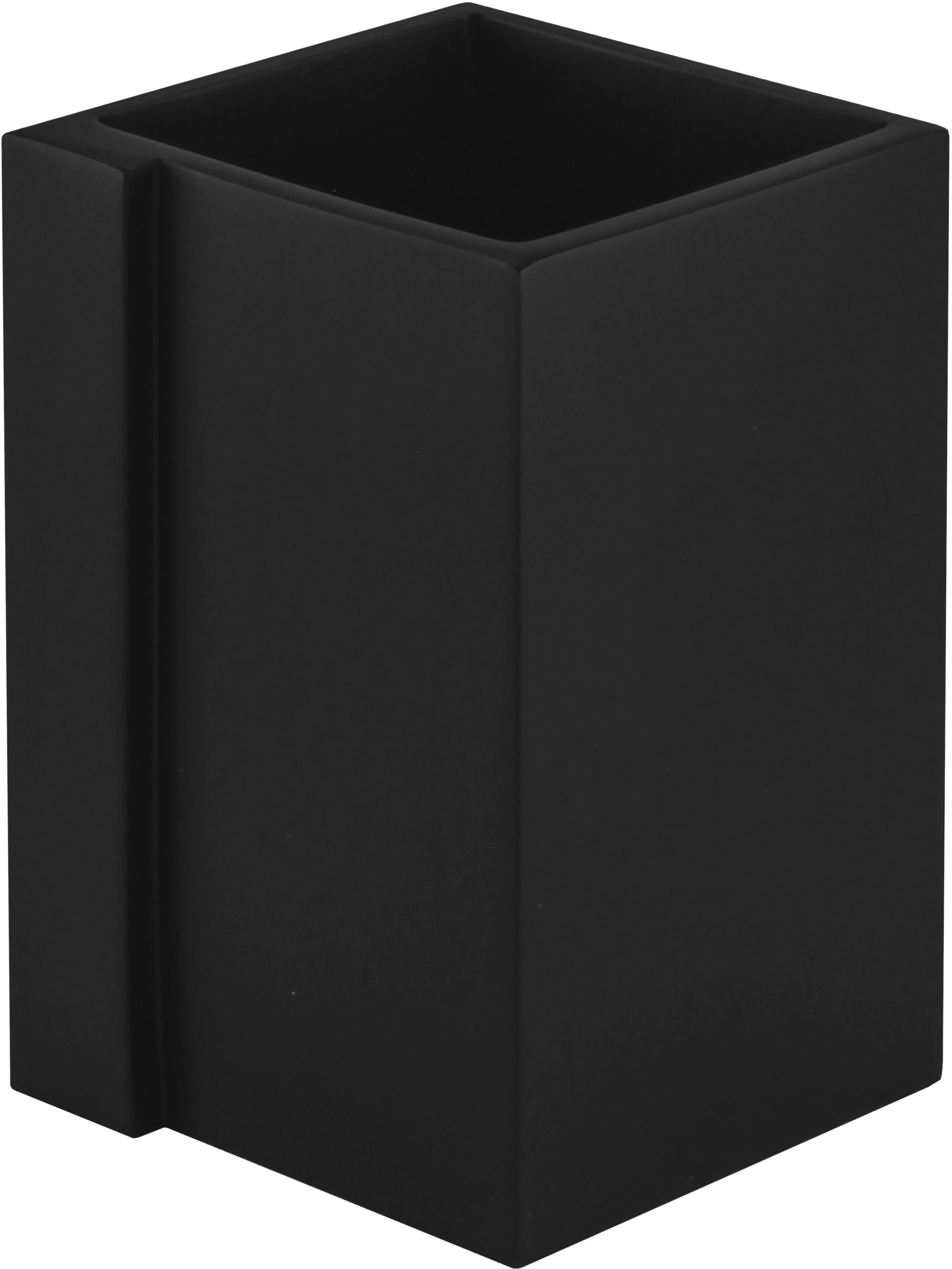 Kleine Wolke Gerry pohár na zubné kefky čierna 8690926852