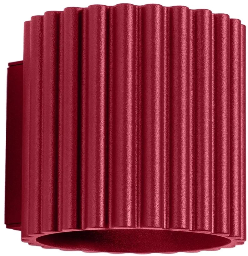 Sollux Lighting Aura nástenná lampa 1x10 W bordová SL.1821