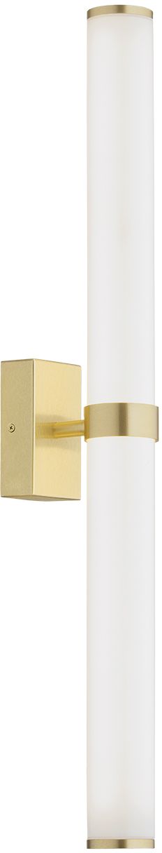 Argon Batumi nástenná lampa 1x24 W mosadzná-opálová 8926