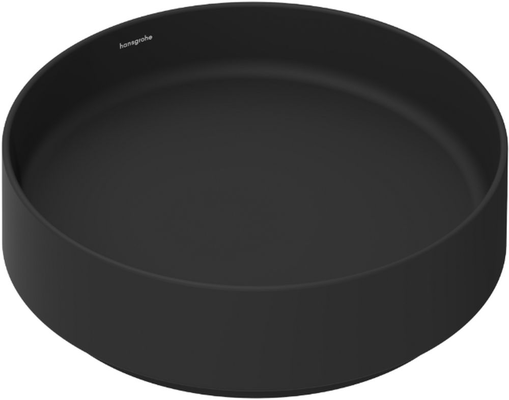 Hansgrohe Xuniva Evo S umývadlo 40x40 cm okrúhly pultové umývadlo čierna 60323670
