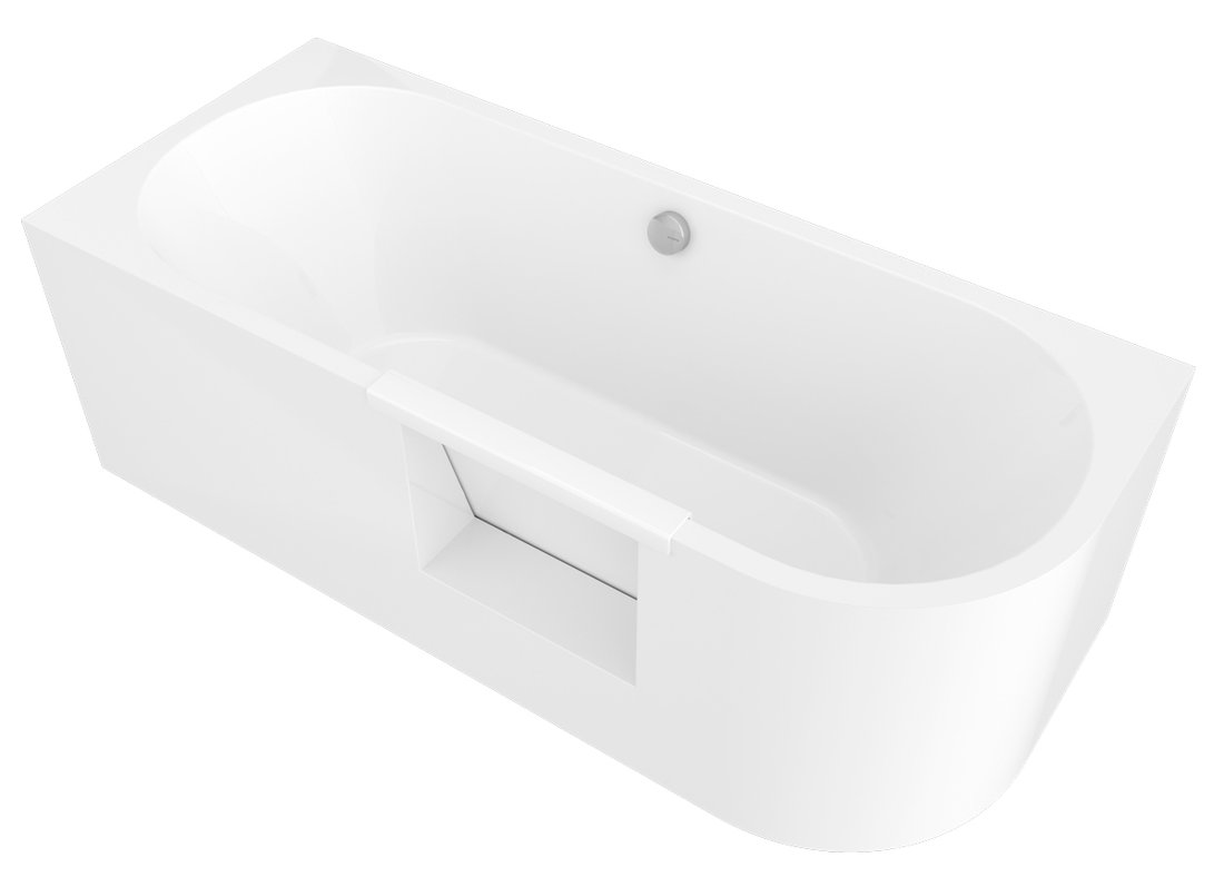 Polysan Portas rohová vaňa 180x75 cm ľavostranné biela 75551
