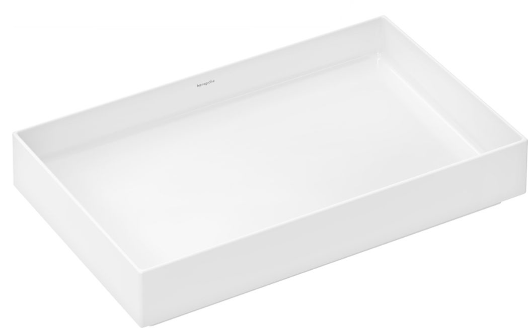 Hansgrohe Xuniva Evo U umývadlo 65x40 cm obdĺžnik pultové umývadlo biela 63015450