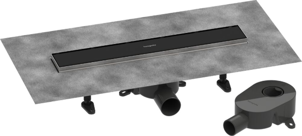 Hansgrohe RainDrain Go lineárny odtok 50 cm čierna 56270670