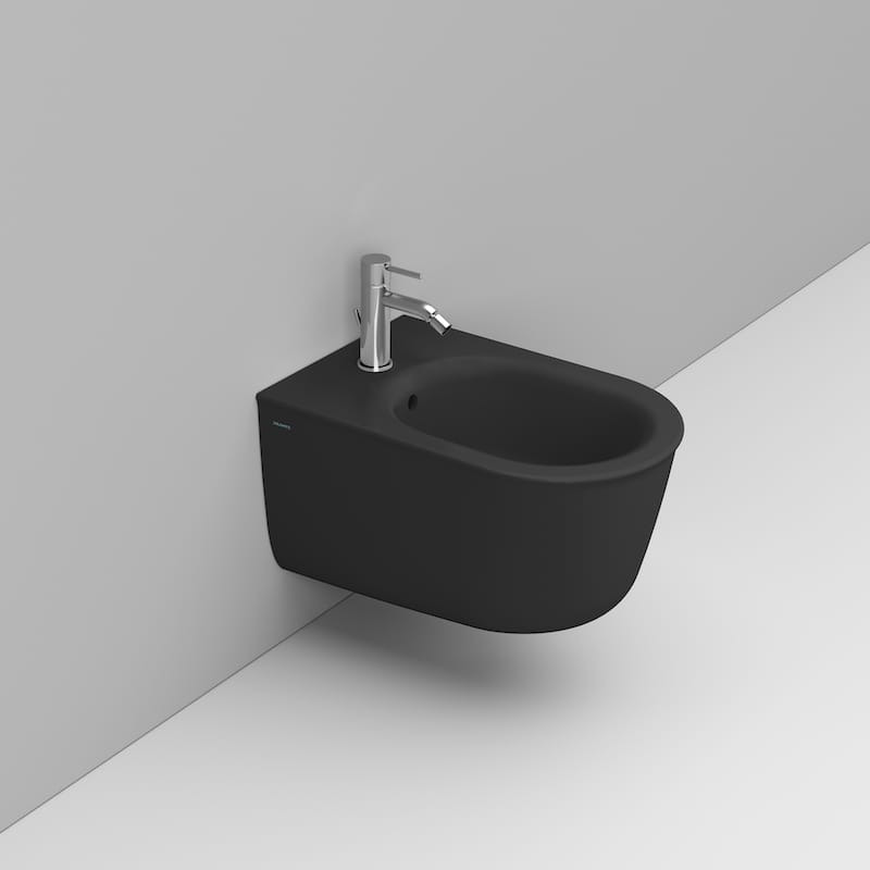 Ceramica Dolomite Mayka bidet závesné čierna D482681