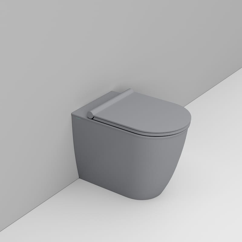 Ceramica Dolomite Mayka wc misa stojace bez oplachovacieho kruhu sivá D483145