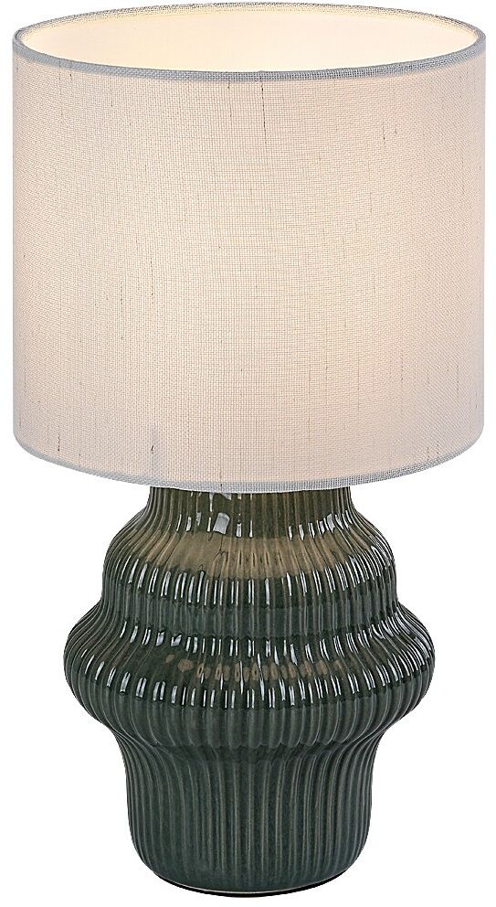 Rabalux Glimo stolová lampa 1x40 W biela-zelená 74059