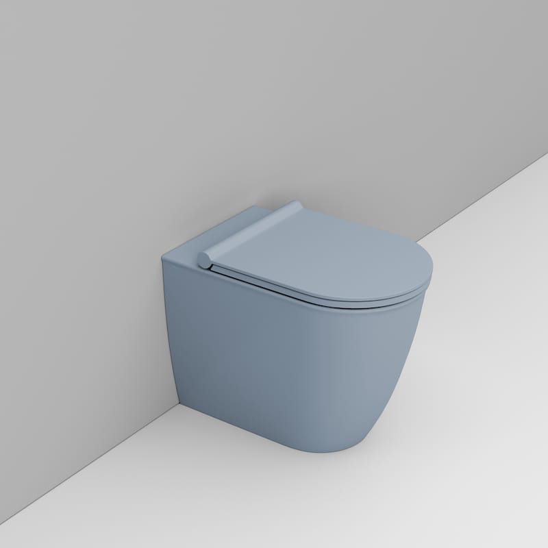 Ceramica Dolomite Mayka wc misa stojace bez oplachovacieho kruhu modrá D483171