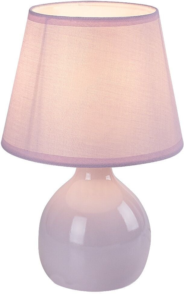 Rabalux Ingrid stolová lampa 1x40 W ružová 74078