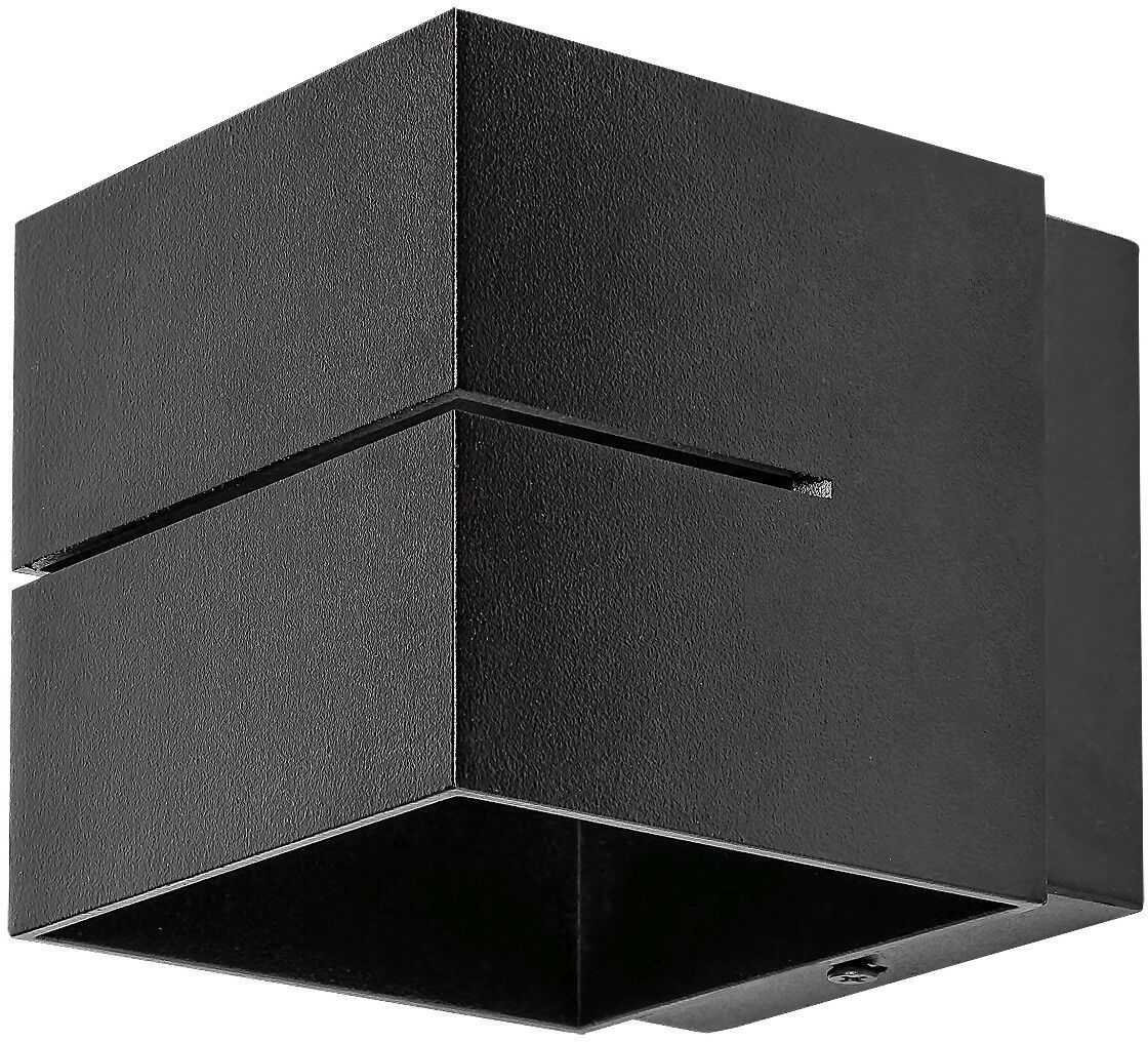 Rabalux Kaunas nástenná lampa 1x10 W čierna 7017