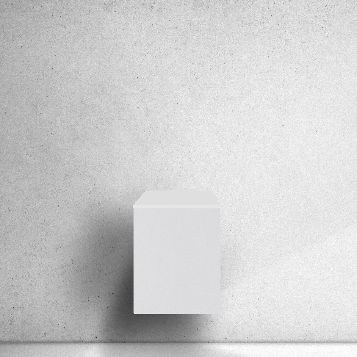 Oltens Lun skrinka 40x45x53.6 cm závesná kúpeľňová skrinka pod umývadlo biela 60031000