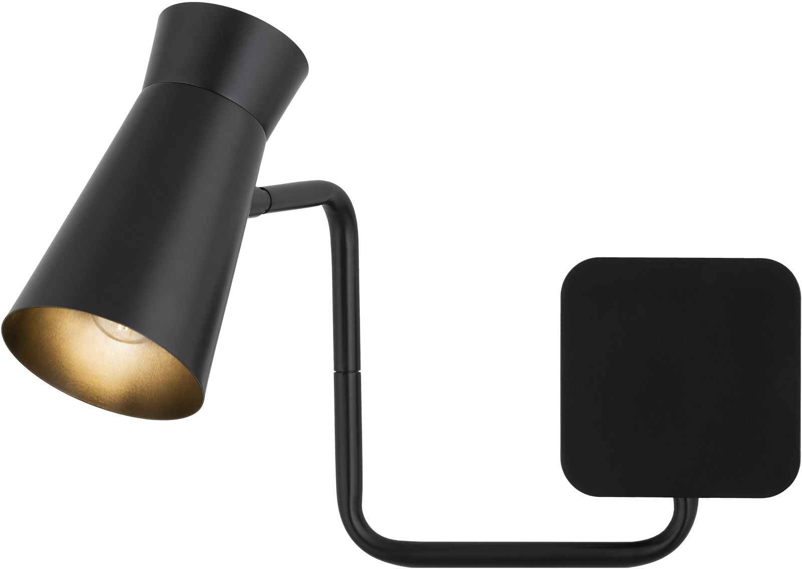 Argon Lord nástenná lampa 1x7 W čierna 8880