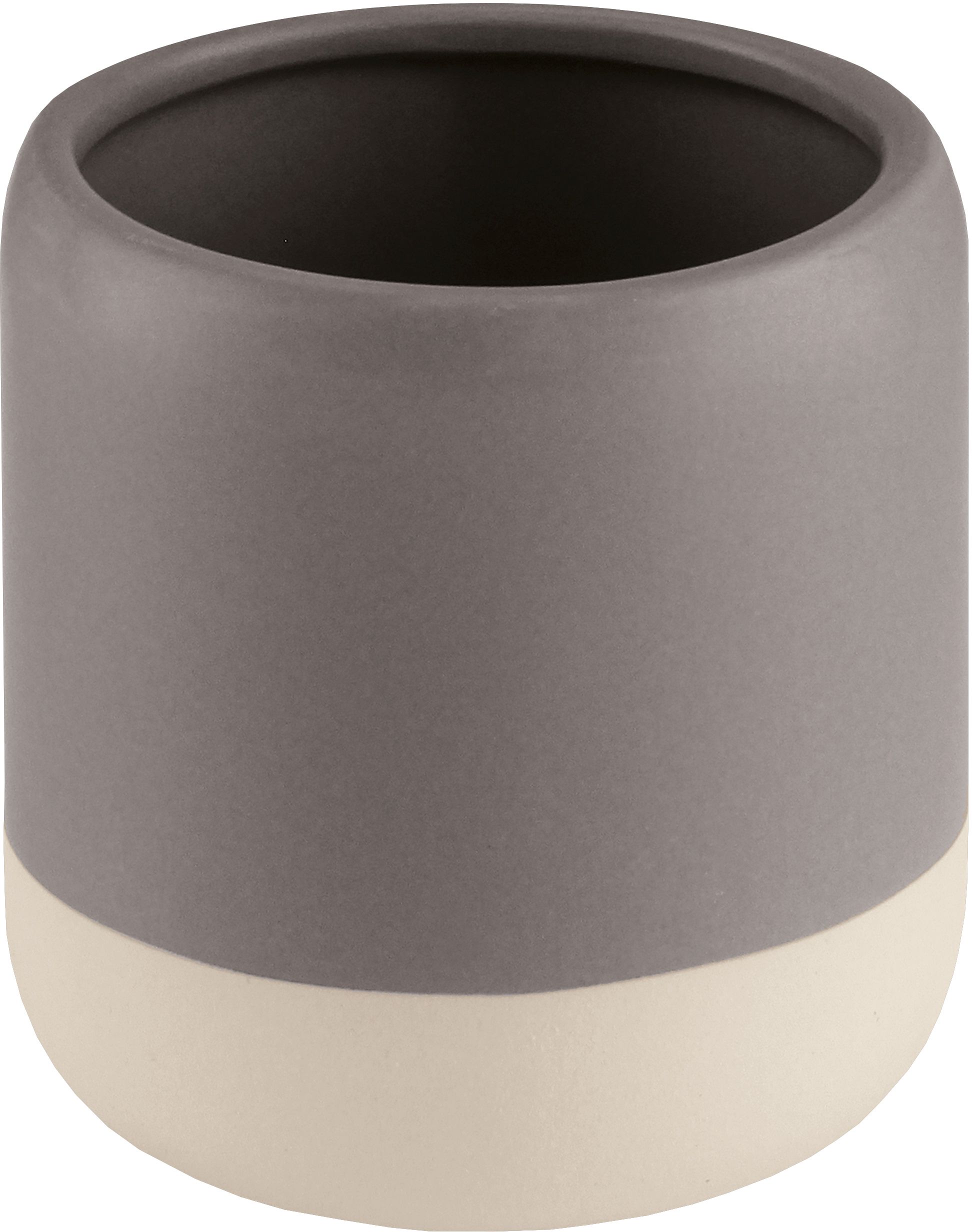 Kleine Wolke Lunella pohár na zubné kefky biela-sivá 8693146852