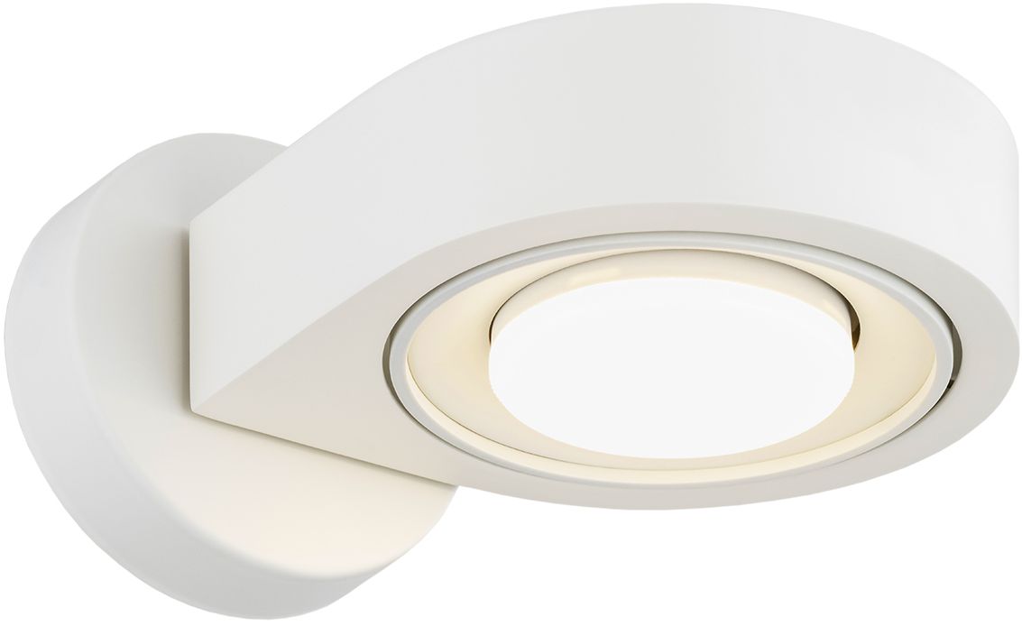 Argon Lotus nástenná lampa 1x12 W biela 8897