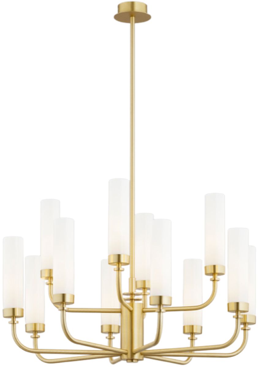 Argon Preston závesné svietidlo x7 W biela-mosadzná 5085