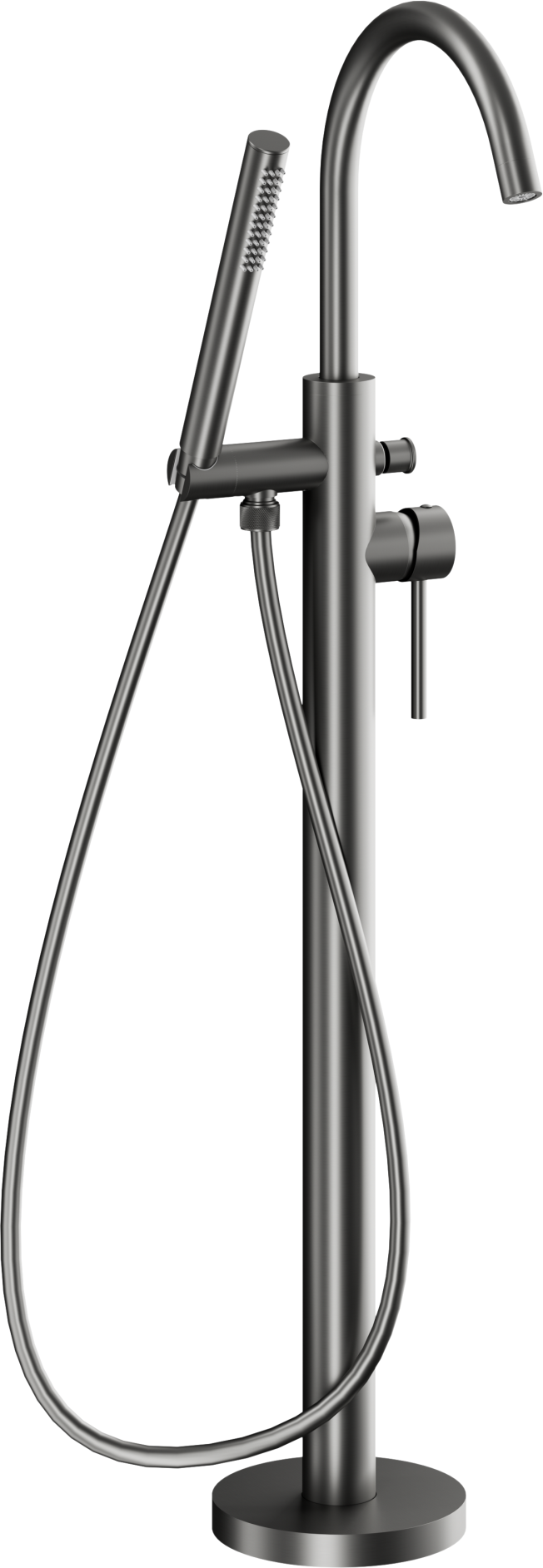 KFA Armatura Moza Gun Metal Grey vaňová/sprchová batéria voľne stojaca tmavomodrá 5035-510-61