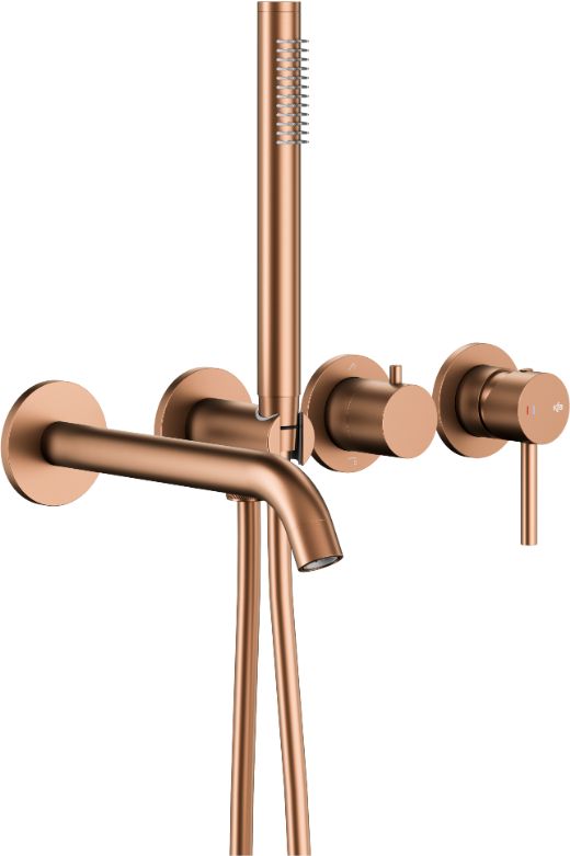 KFA Armatura Moza Rose Gold vaňová/sprchová batéria podomietková || 5039-411-34