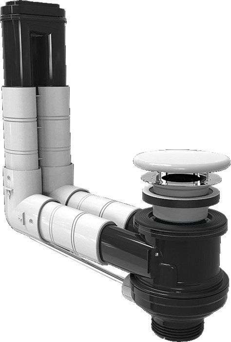 Villeroy & Boch umývadlový sifón čierna 683700R7