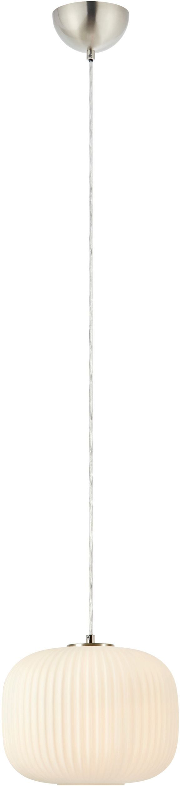 Markslöjd Sober závesné svietidlo 1x40 W biela-niklová 109008