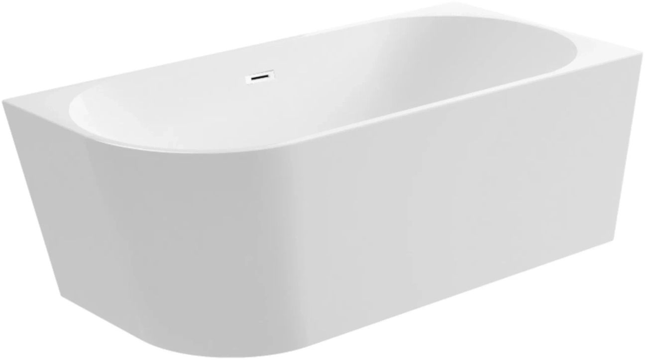 Balneo Avola voľne stojaca vaňa 160x75 cm oválne biela J0101020402-1