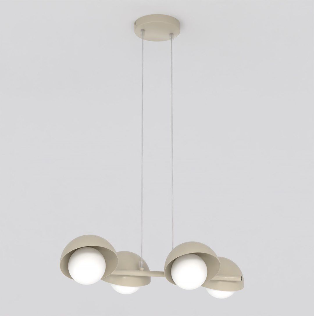 Emibig Boom závesné svietidlo 4x8 W kapučínová 1590/4