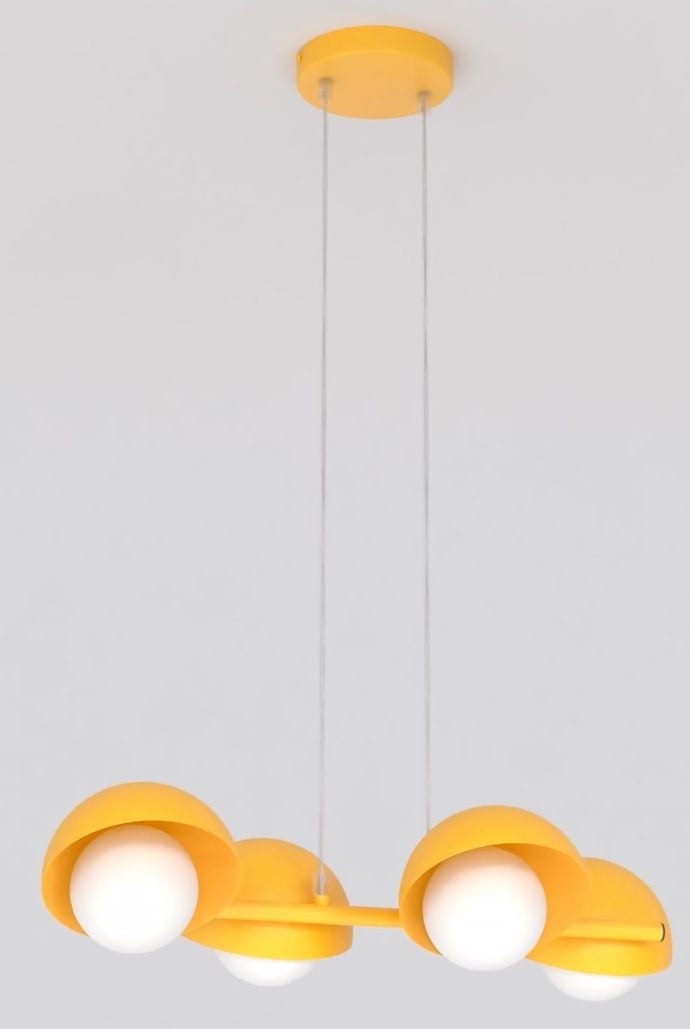 Emibig Boom závesné svietidlo 4x8 W pomarančová 1591/4