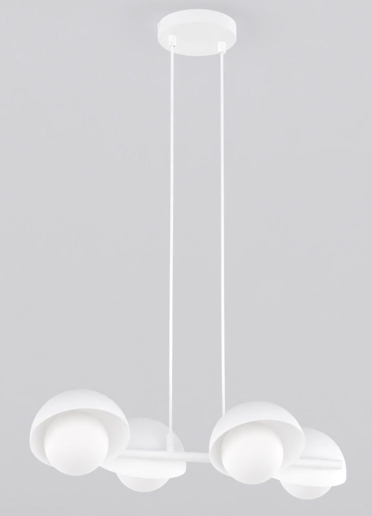 Emibig Boom závesné svietidlo 4x8 W biela 1592/4