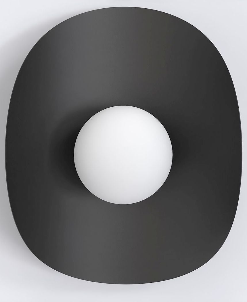 Emibig Fiero nástenná lampa 1x8 W čierna 1523/K1