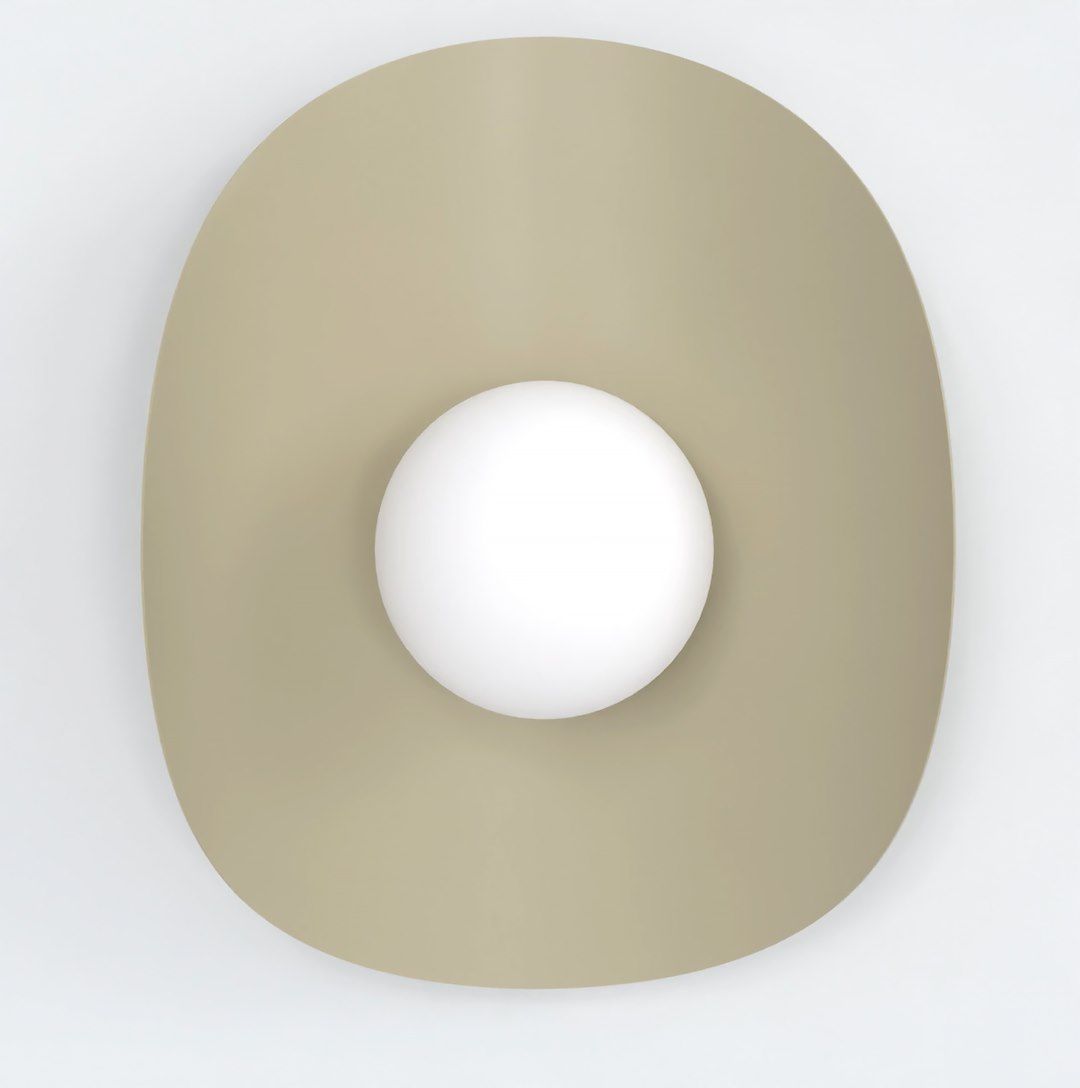 Emibig Fiero nástenná lampa 1x8 W béžová 1525/K1